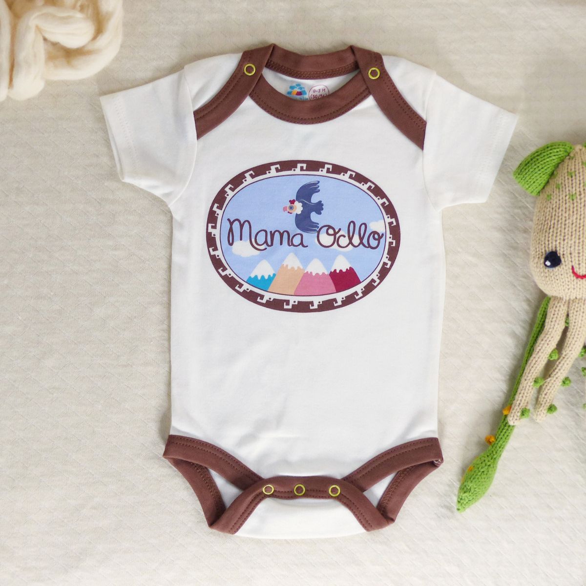 Bio Babybody kurzarm für Neugeborene aus weicher Pima Baumwolle – hautfreundlich und allergikergeeignet