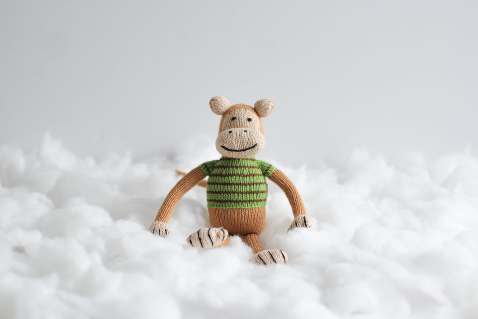 Bio Kuscheltier Äffchen aus fairem Handel