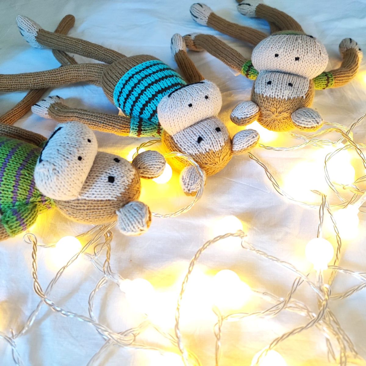 Weihnachtsgeschenk Äffchen Kuscheltier