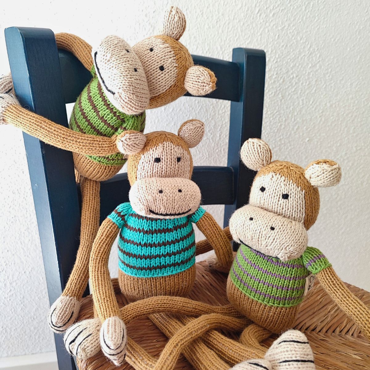 Kuscheltier Äffchen aus Biobaumwolle