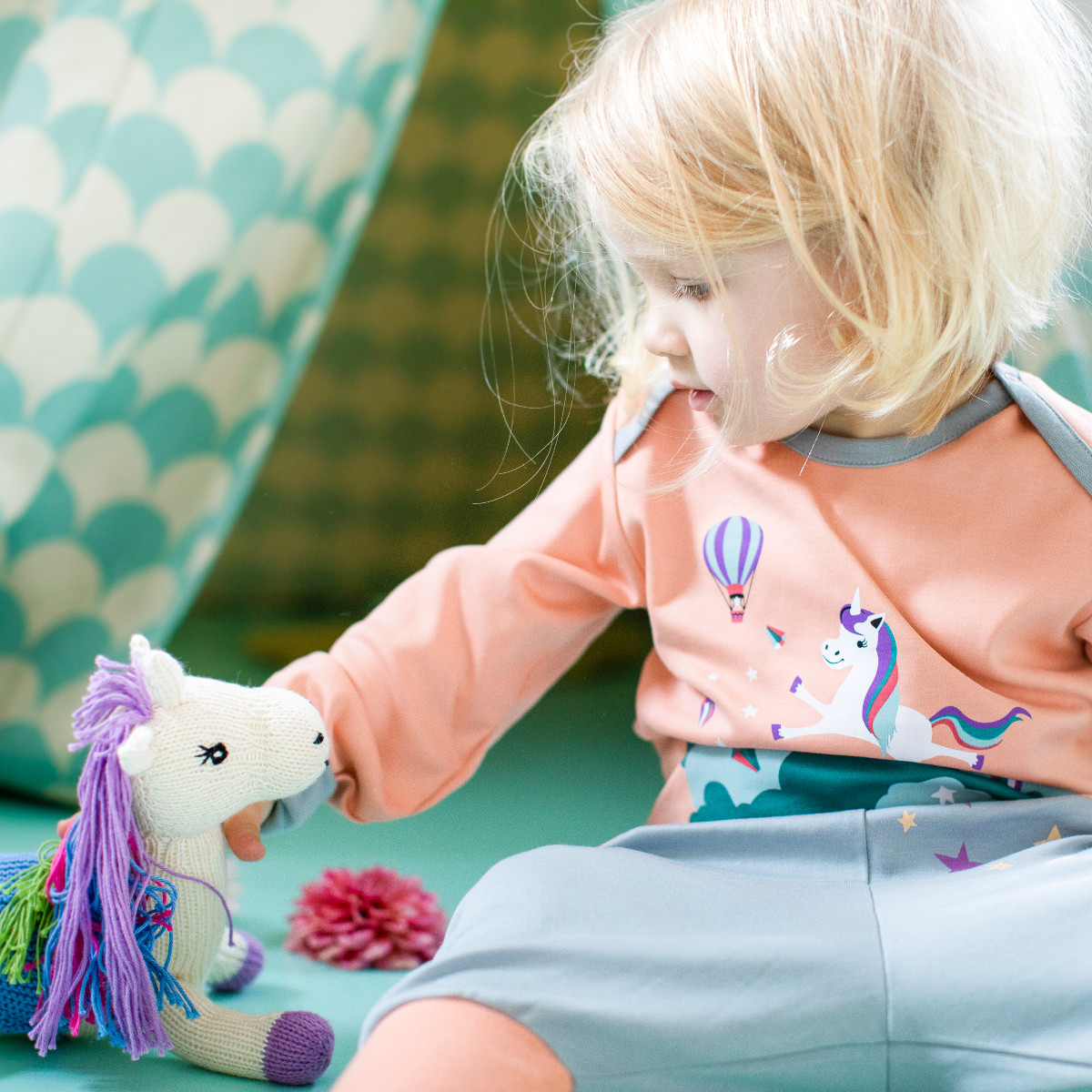 Einhorn Pullover für Mädchen_Pima Biobaumwolle (4)