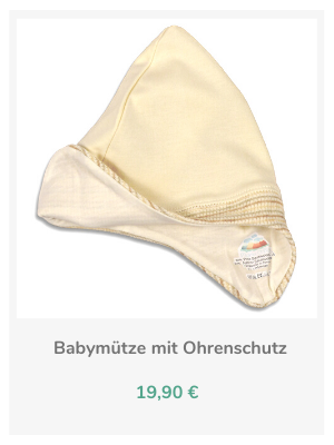 Chill n Feel - Babymütze mit Ohrenschutz_Pima Bio Baumwolle