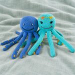 Oktopus Kuscheltier Set für Zwillinge – Doppelte Geborgenheit