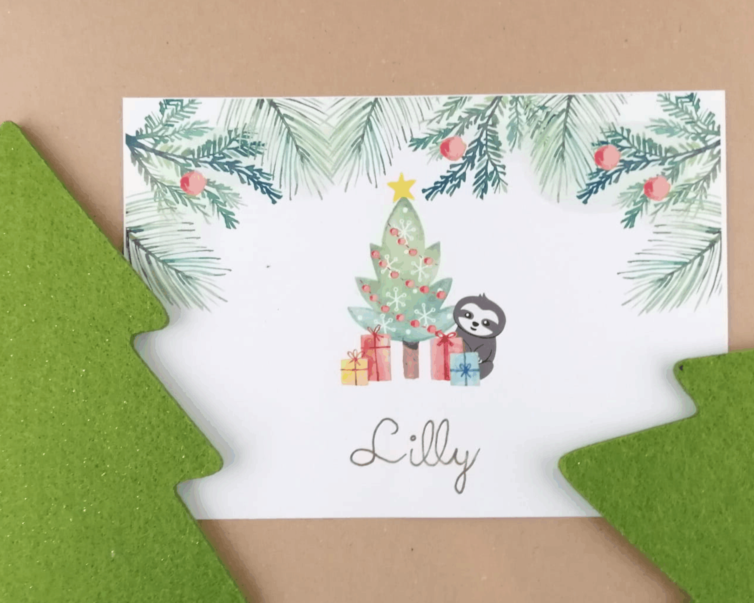 Individualisierbare Geschenkbox zu Weihnachten von Chill n Feel