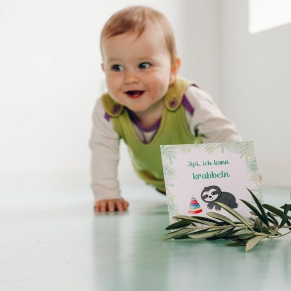 Baby Meilensteinkarten für das erste Jahr_Faultier (1)
