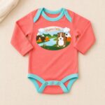 Bio Babybody Langarm aus Pima-Baumwolle – Gr. 50/56