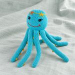 Kuscheltier Oktopus Sunny aus Bio-Baumwolle