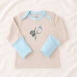 Hautfreundliches Langarmshirt mit Kratzschutz (Gr. 62–92)