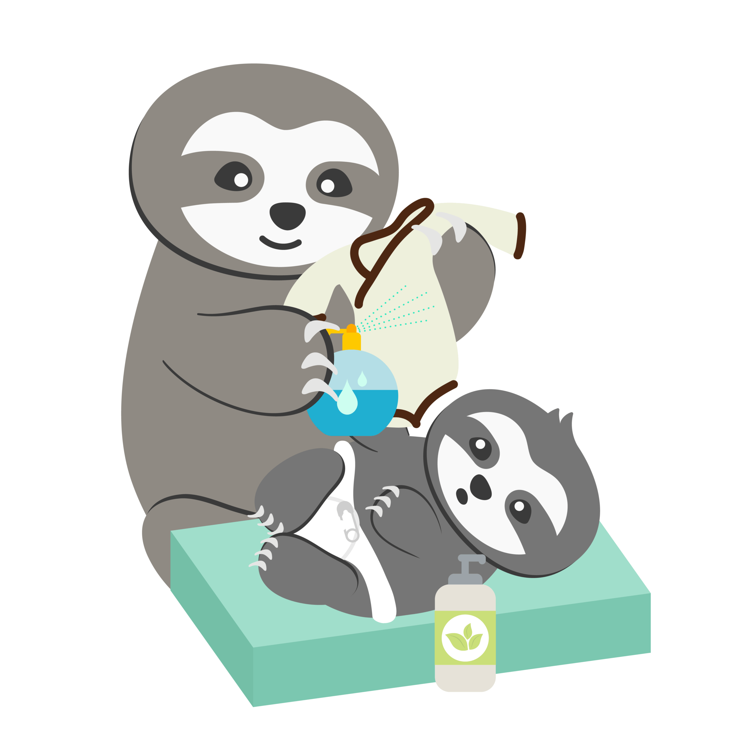 Fett feuchter Verband oder Body bei Neurodermitis im Winter