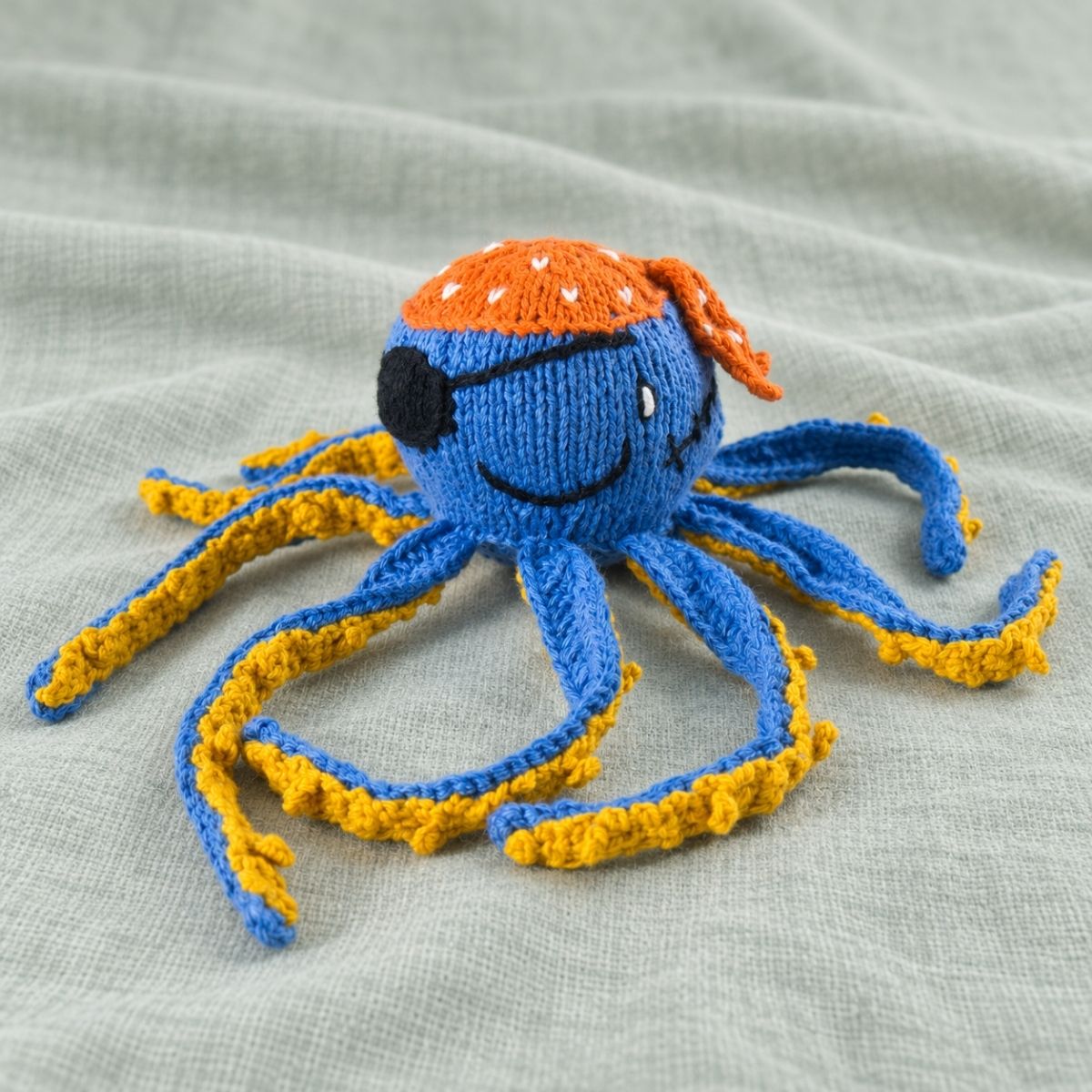 Sinnvolles Kuscheltier für Frühchen Oktopus