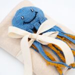 Geschenkset für Frühchen mit Krake und Bio Babydecke