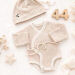 Frühchenkleidung Größe 44 mit Body und Mütze