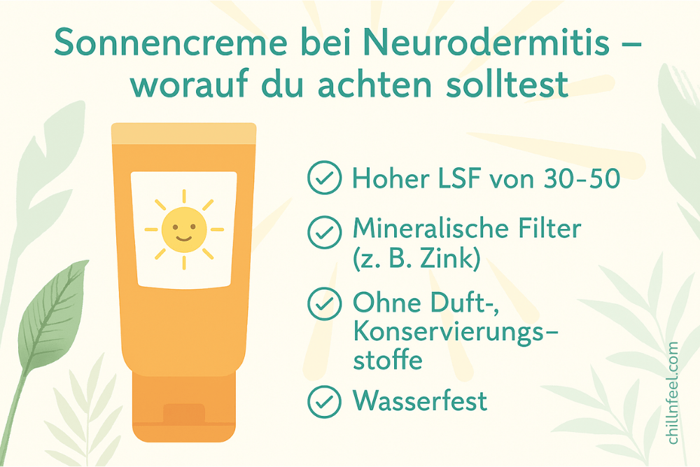 Sonnencreme bei Neurodermitis – worauf du achten solltest