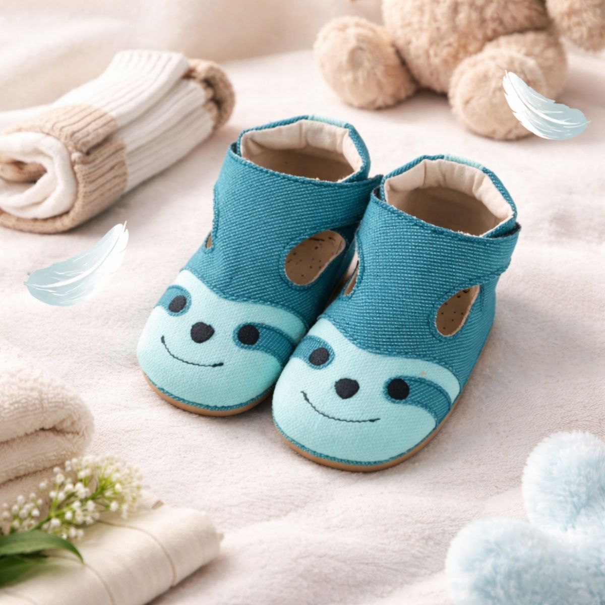 Socken Alternative Kinder Neurodermitis – sanfte Schühchen für empfindliche Haut Sanfte Socken Alternative für Kinder mit Neurodermitis – weiche Schühchen ohne reizende Nähte