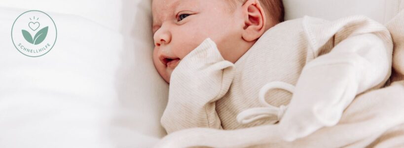 Baby mit Neurodermitis freundlicher Kleidung in sanfter Bio-Baumwolle – Schnellhilfe für Eltern