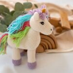 Einhorn Luna aus Bio-Baumwolle