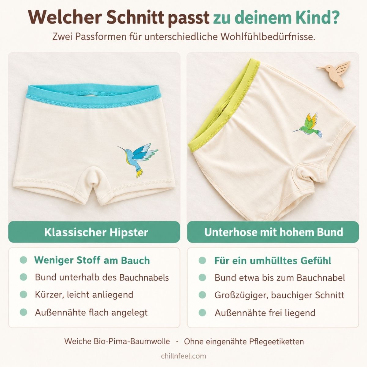 Hipster für hochsensible Haut