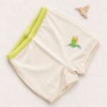 Reizarme Mädchen-Unterhose mit hohem Bund